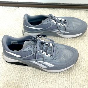 Reebok Nano X2 grey, white, barely worn